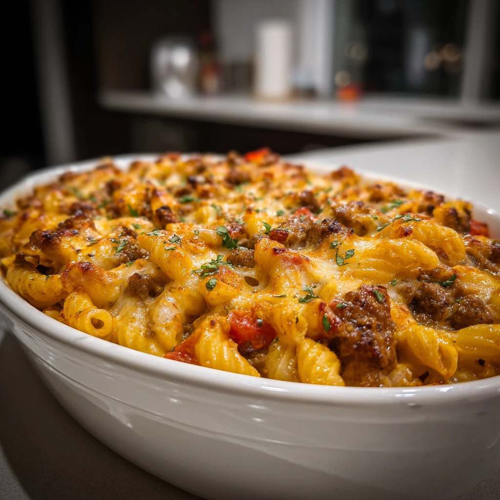 Cheeseburger Pasta