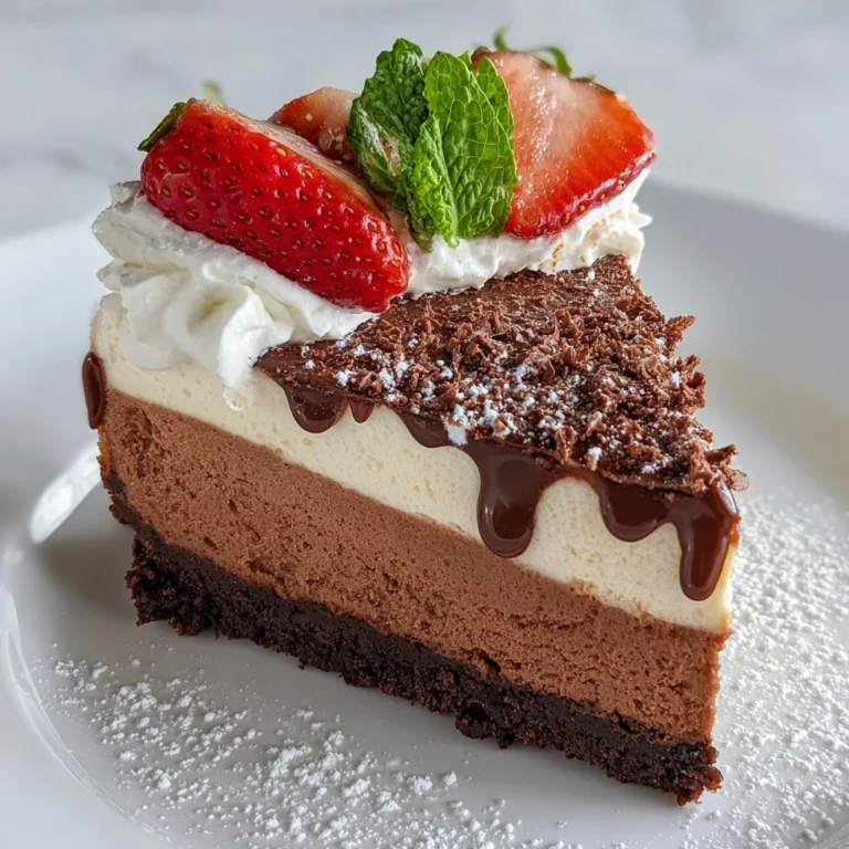 chocolate mousse cake