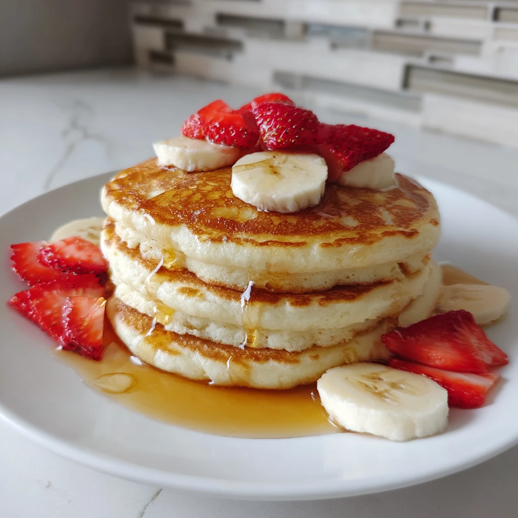 My Pancake Recipe: Fluffy & Easy