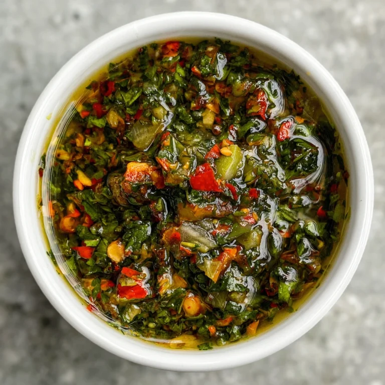 chimichurri sauce