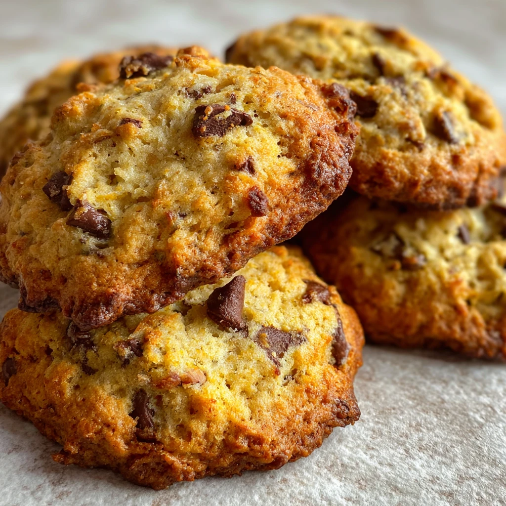 Banana Bread Chocolate Chip Cookies