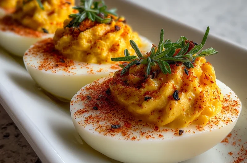 Deviled Eggs Recipe Card