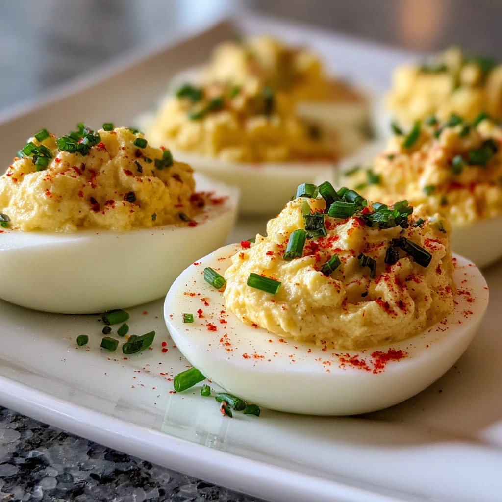 deviled eggs