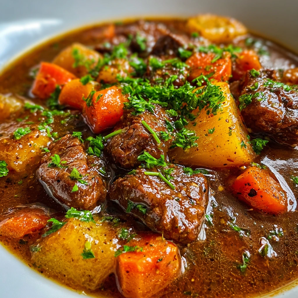 Beef Stew Recipe Stove Top Recipe Card