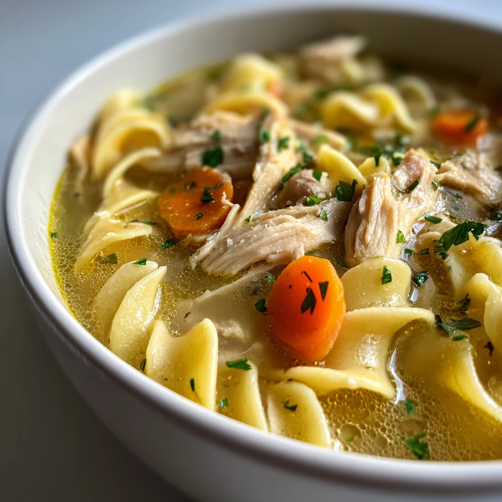 chicken noodle soup recipe
