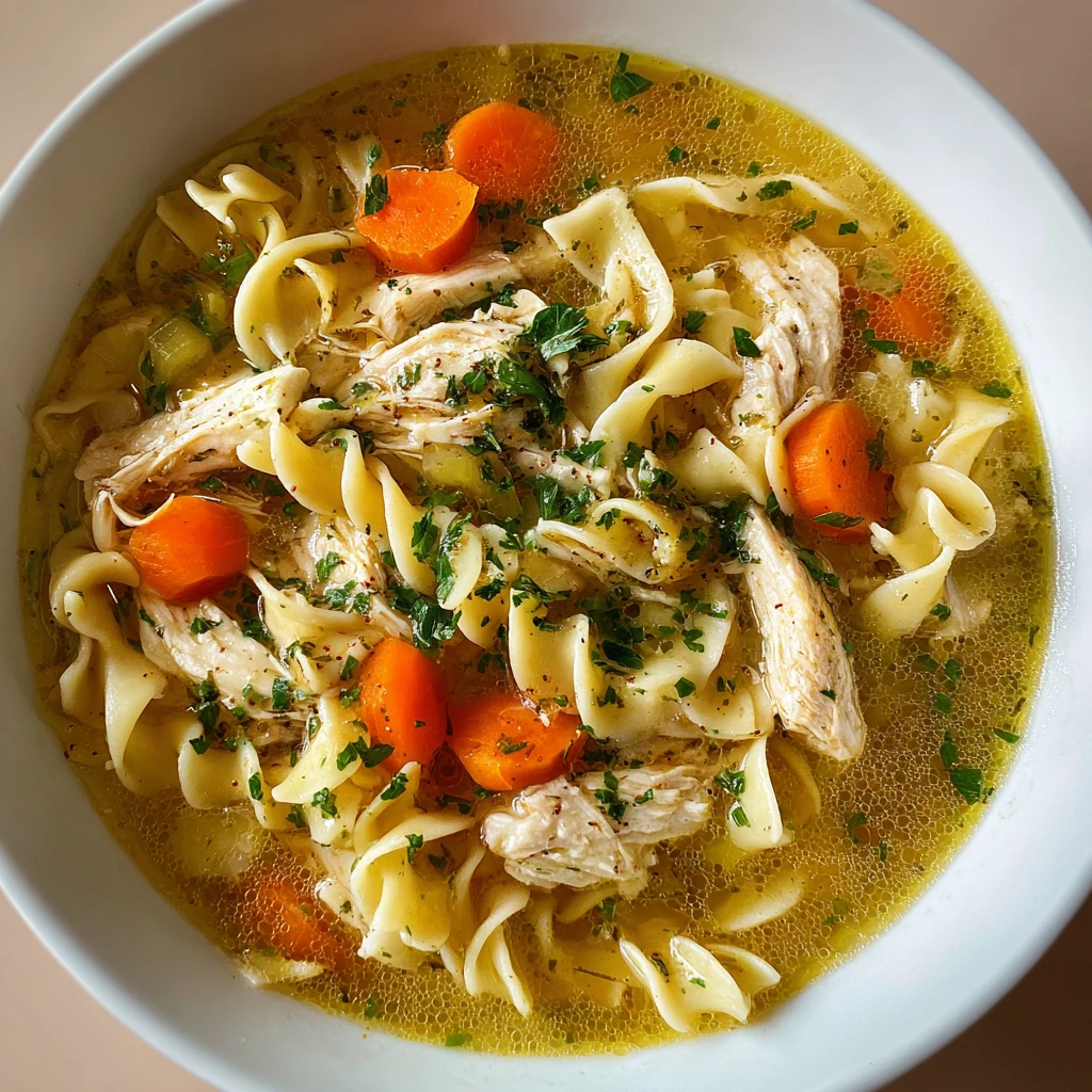 chicken noodle soup recipe