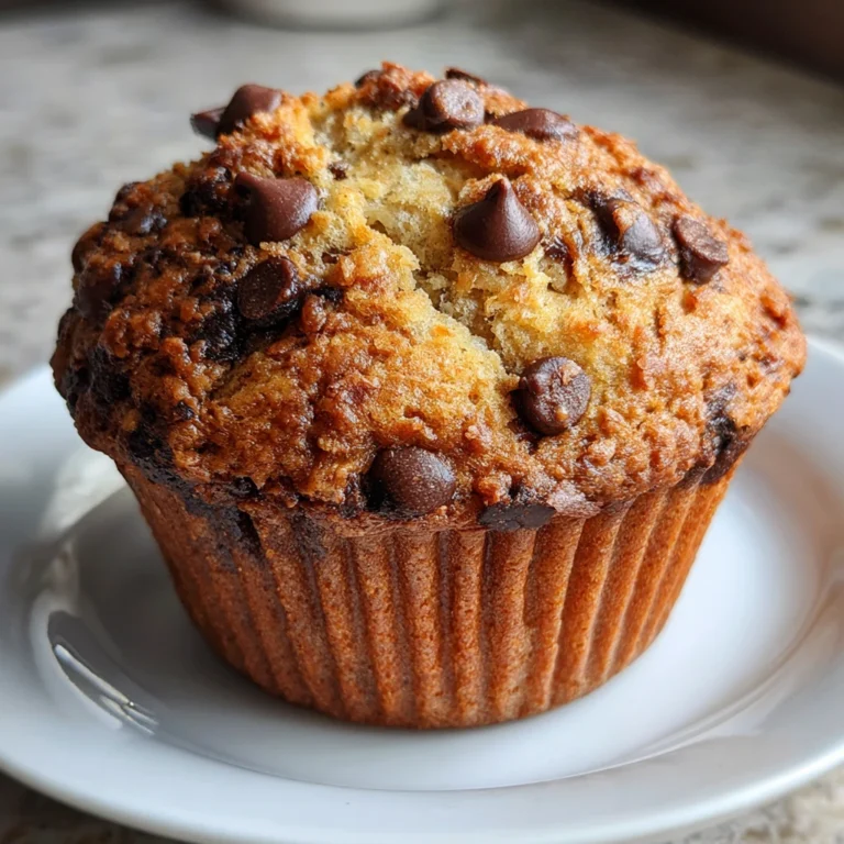 chocolate chip muffin recipe