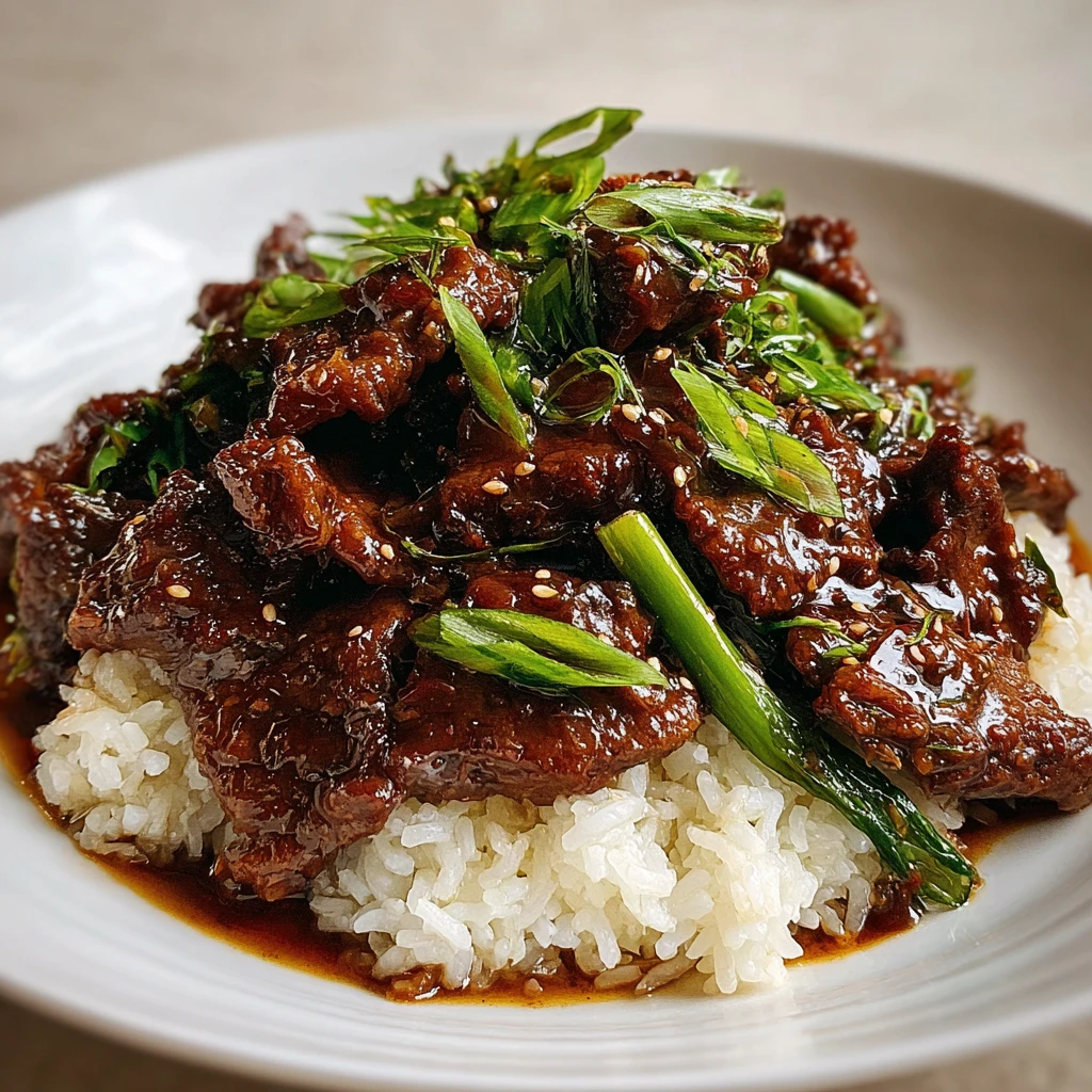 mongolian beef recipe