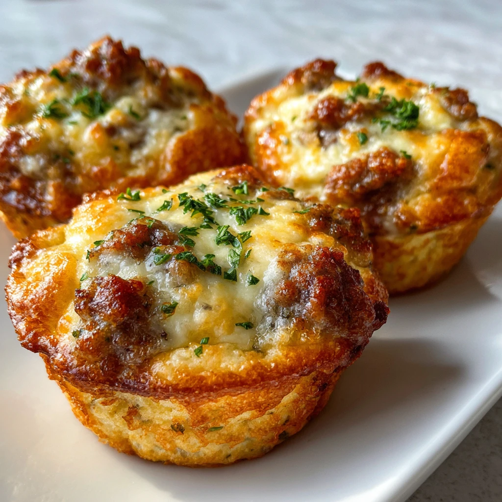 sausage pancake muffins
