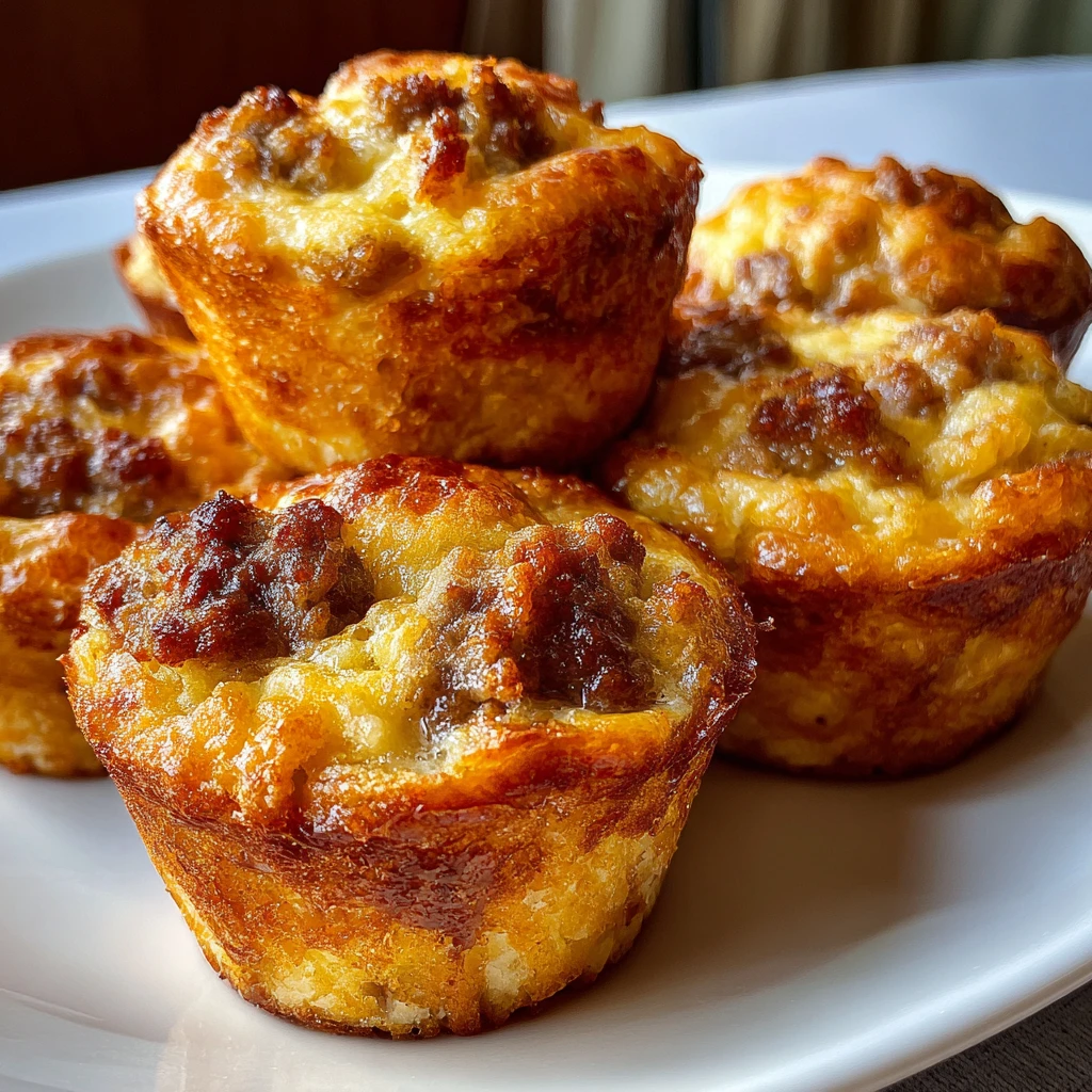 sausage pancake muffins