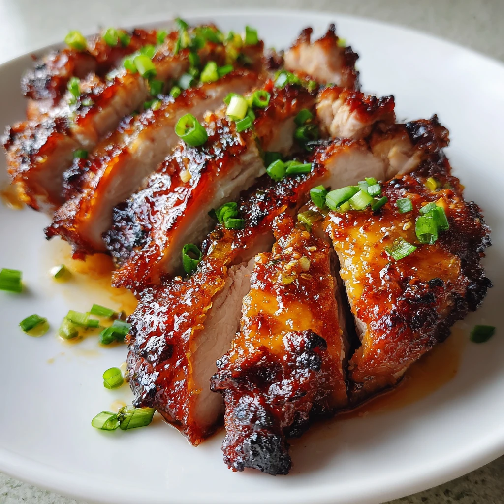 Char Siu Chicken Recipe Card