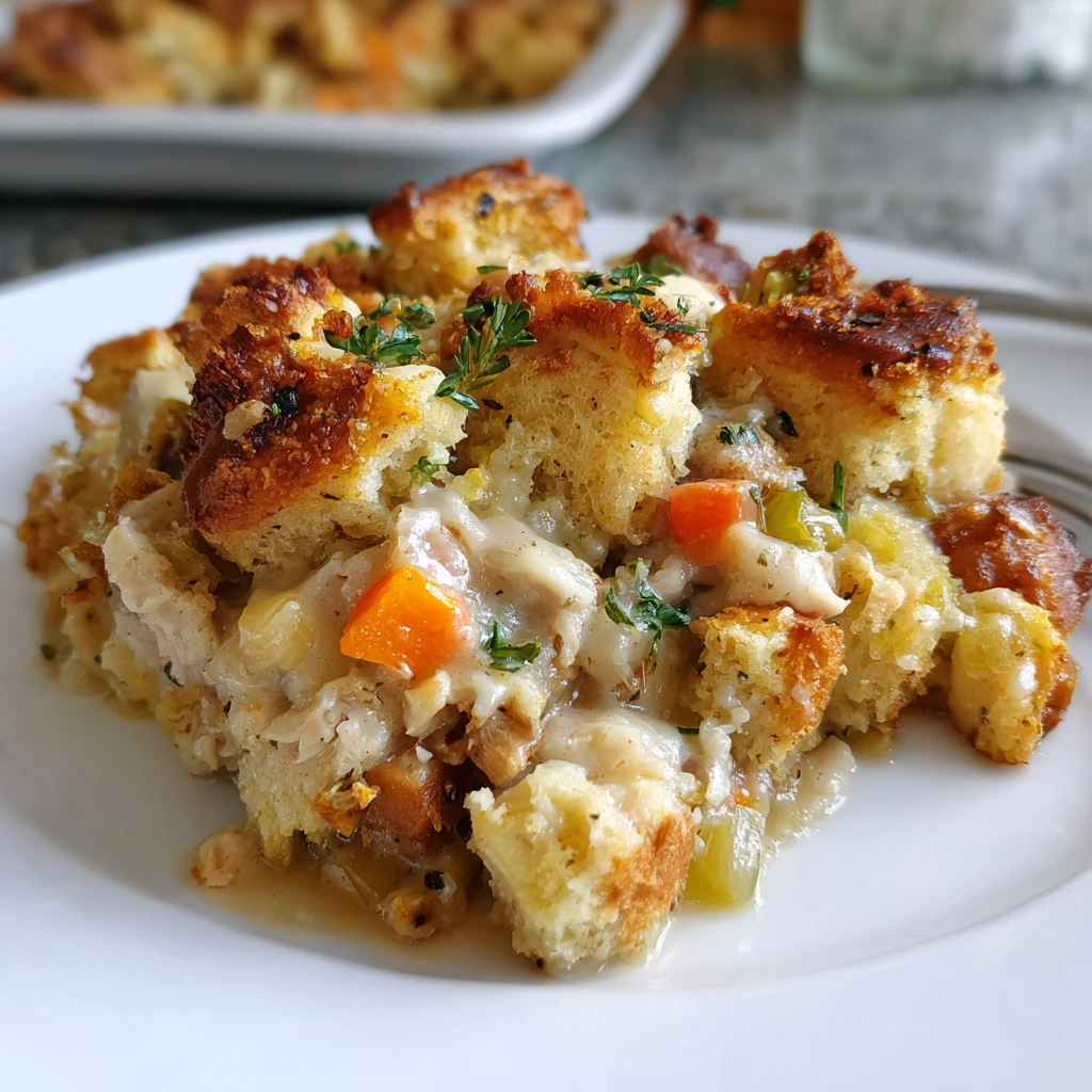 Chicken and Stuffing Casserole — A Quick Weeknight Meal Everyone Loves