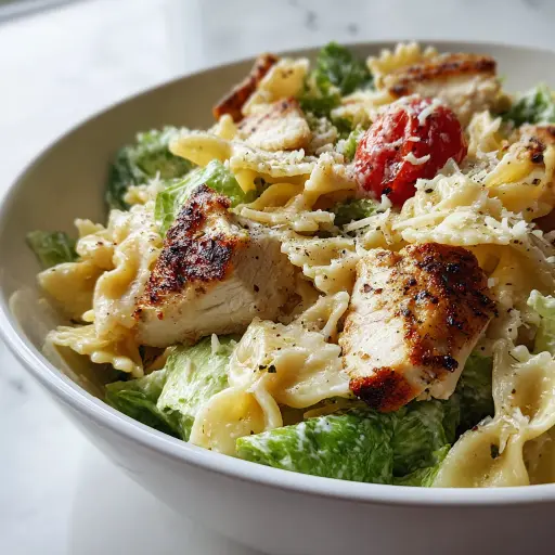Amazing Chicken Caesar Pasta Salad That Always Works