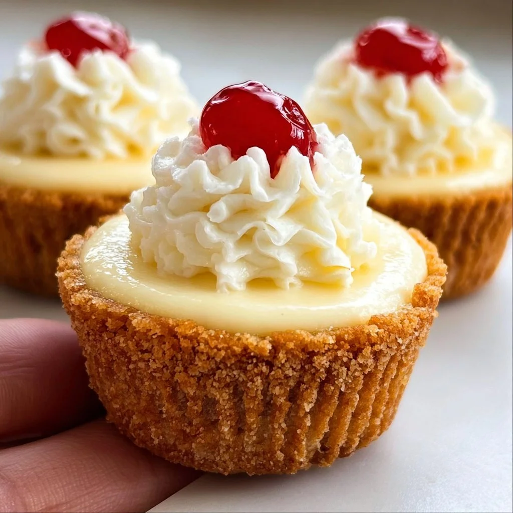 Simple & Creamy Cheesecake Cupcakes