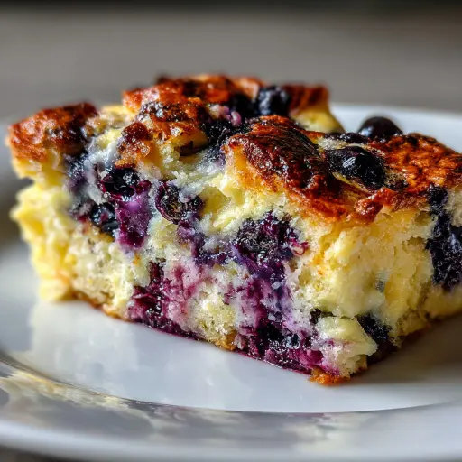blueberry pancake casserole