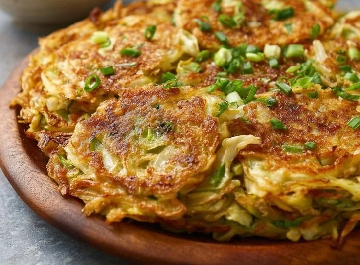 Crispy Cabbage Pancakes