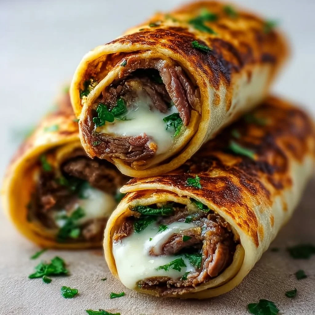 Deliciously Easy French Dip Tortilla Roll Ups in 30 Minutes