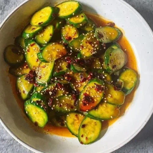 Easy Asian Cucumber Salad