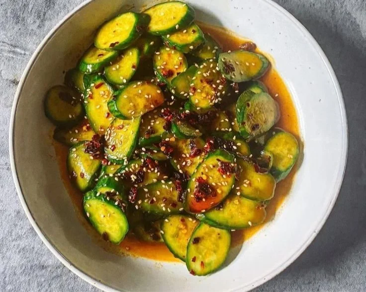 Easy Asian Cucumber Salad