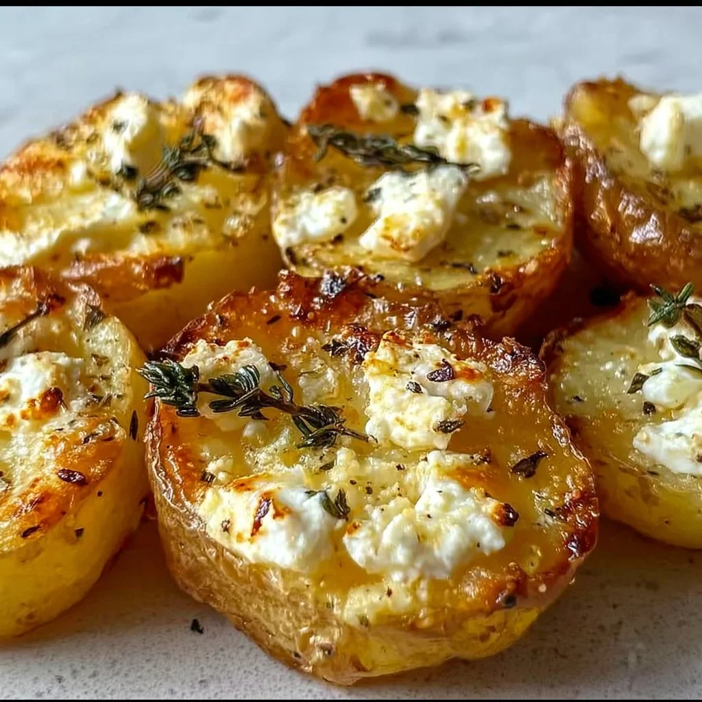 Healthy Baked Feta Potatoes: Easy Potatoes