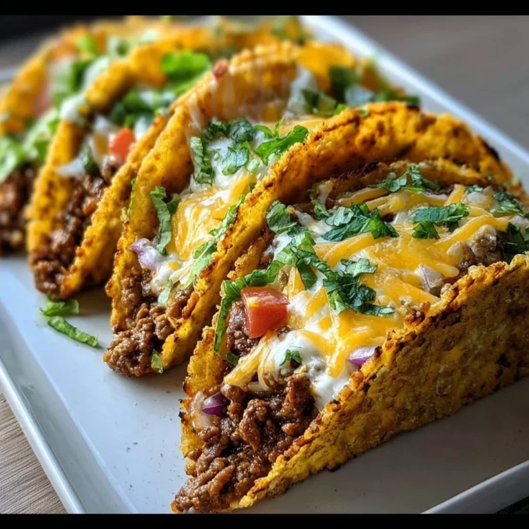 Oven-Baked Cheesy Tacos