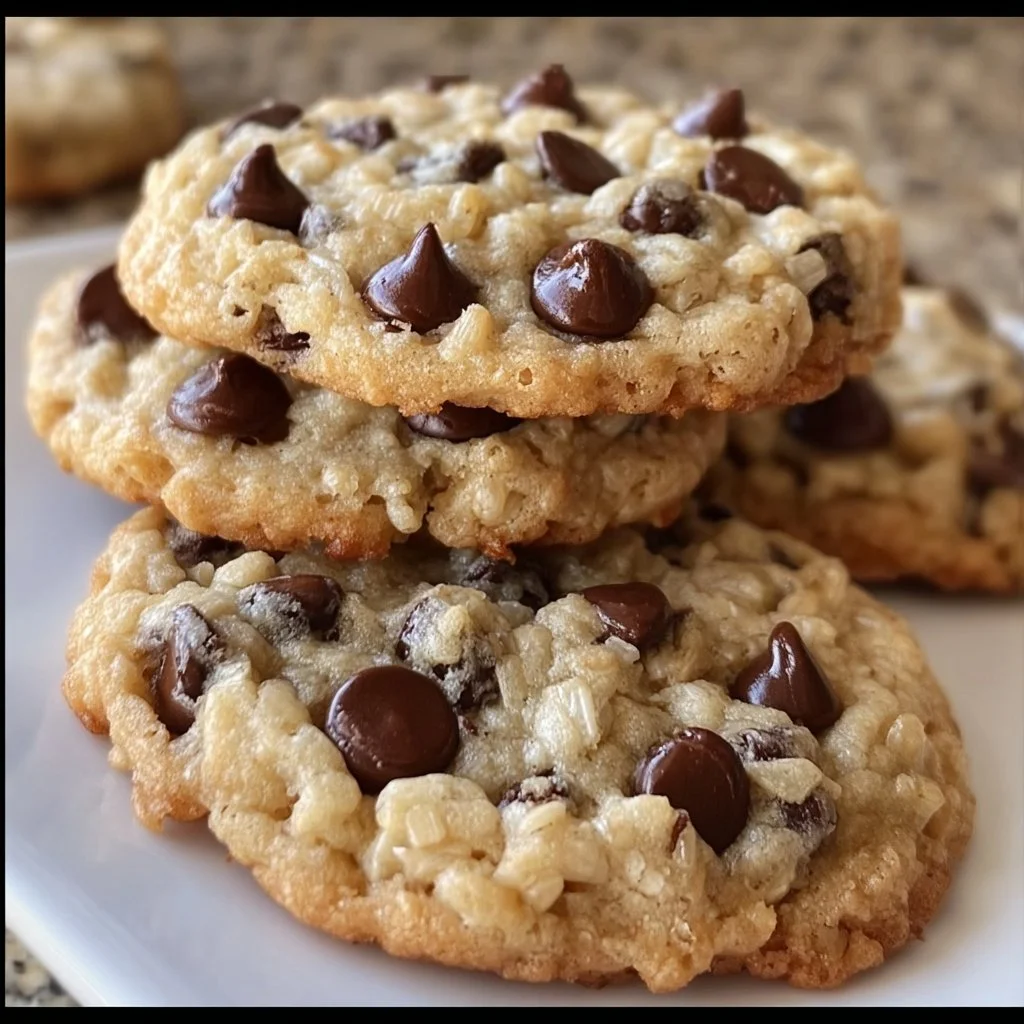 Rice Krispie Chocolate Chip Cookies