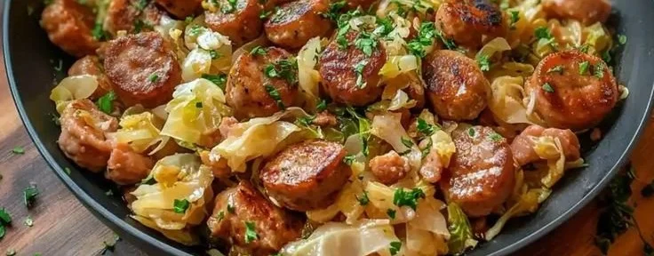 Sausage and Cabbage Stir Fry
