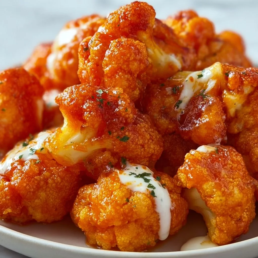 Air Fryer Buffalo Cauliflower Recipe