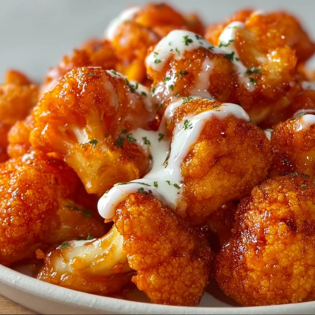 Air Fryer Buffalo Cauliflower Recipe