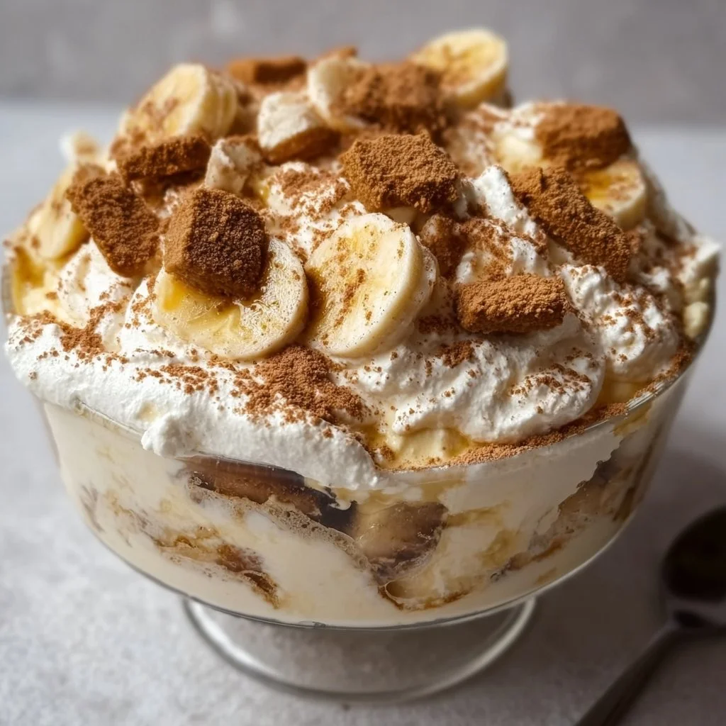 Biscoff Banana Pudding