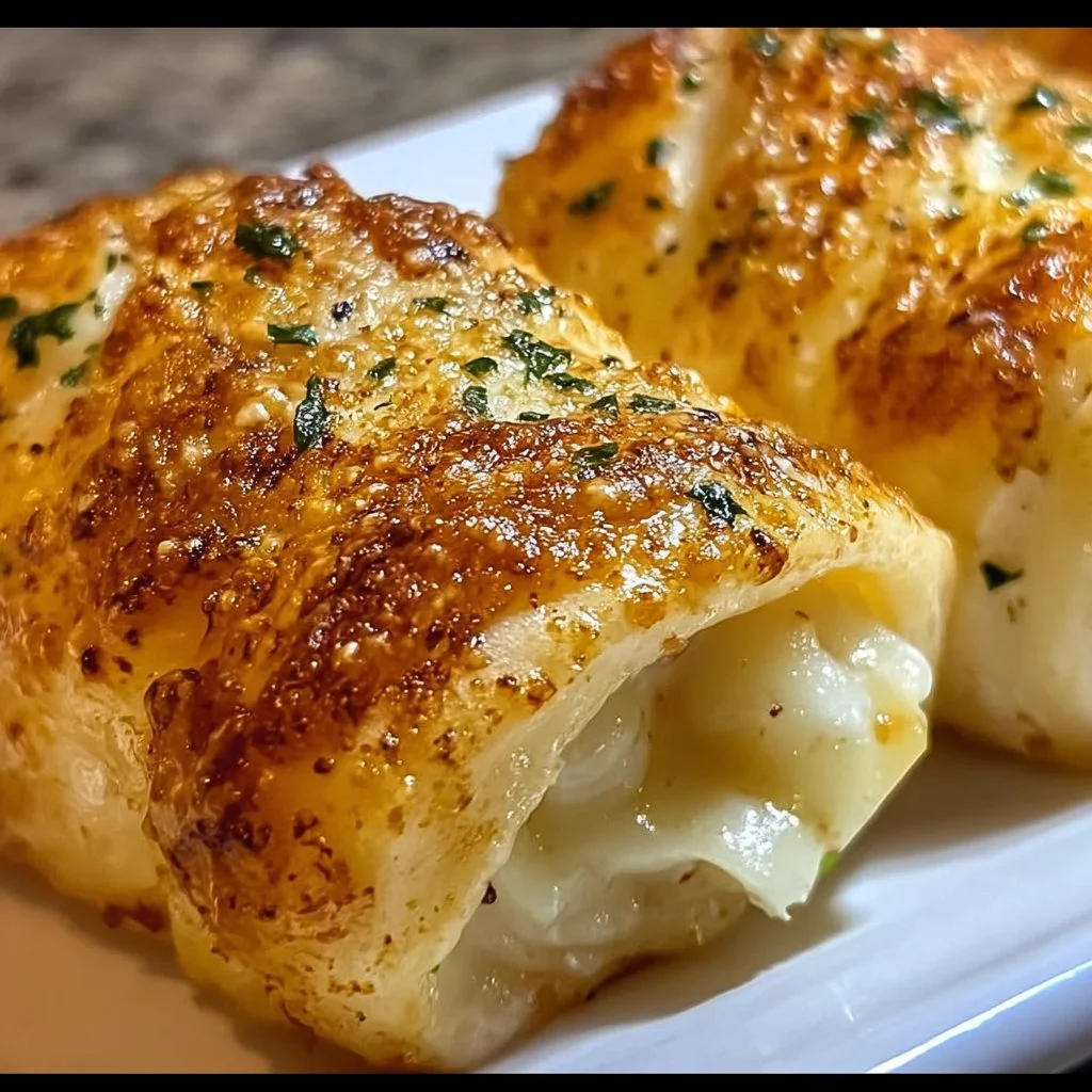 Cheesy Garlic Butter Rollups
