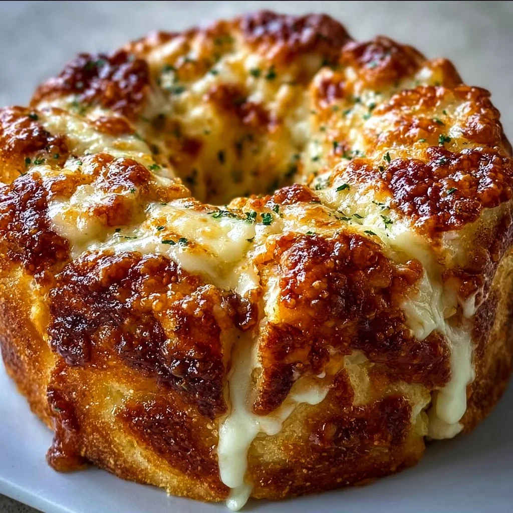 Chicken Alfredo Monkey Bread, a savory and cheesy twist on classic recipes.