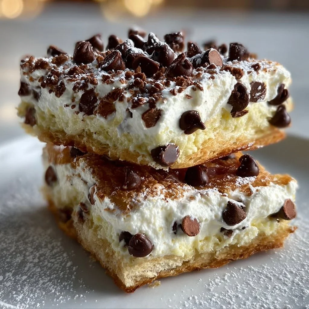 Classic Cannoli Squares