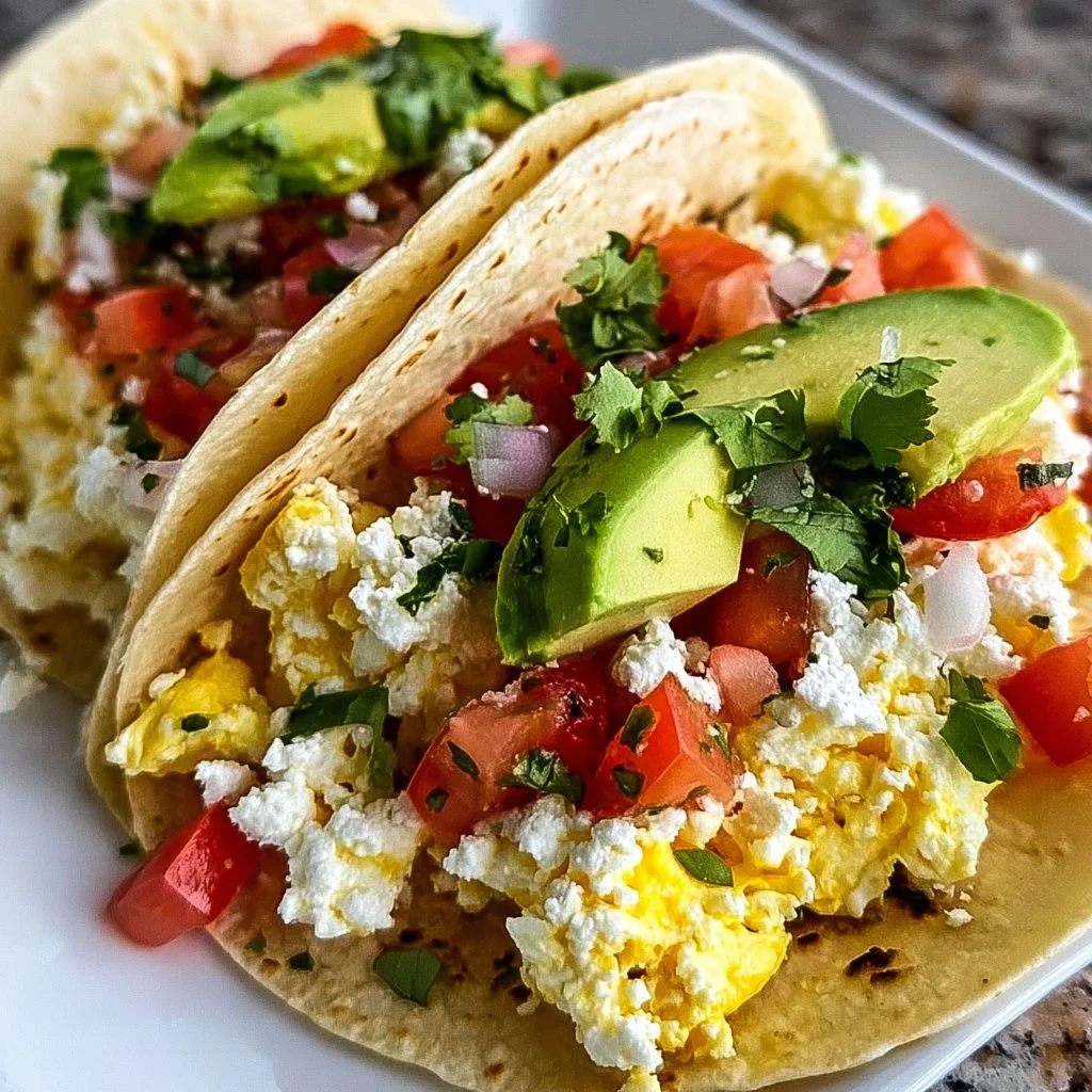 Cottage Cheese Breakfast Tacos