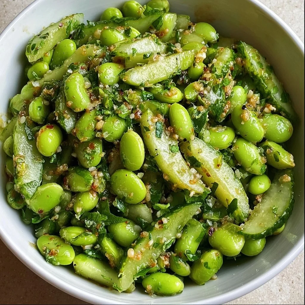 Crispy Cucumber Edamame Salad for a Refreshing Summer Treat