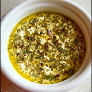 A bowl of flavorful dip with fresh vegetables and crackers for dipping