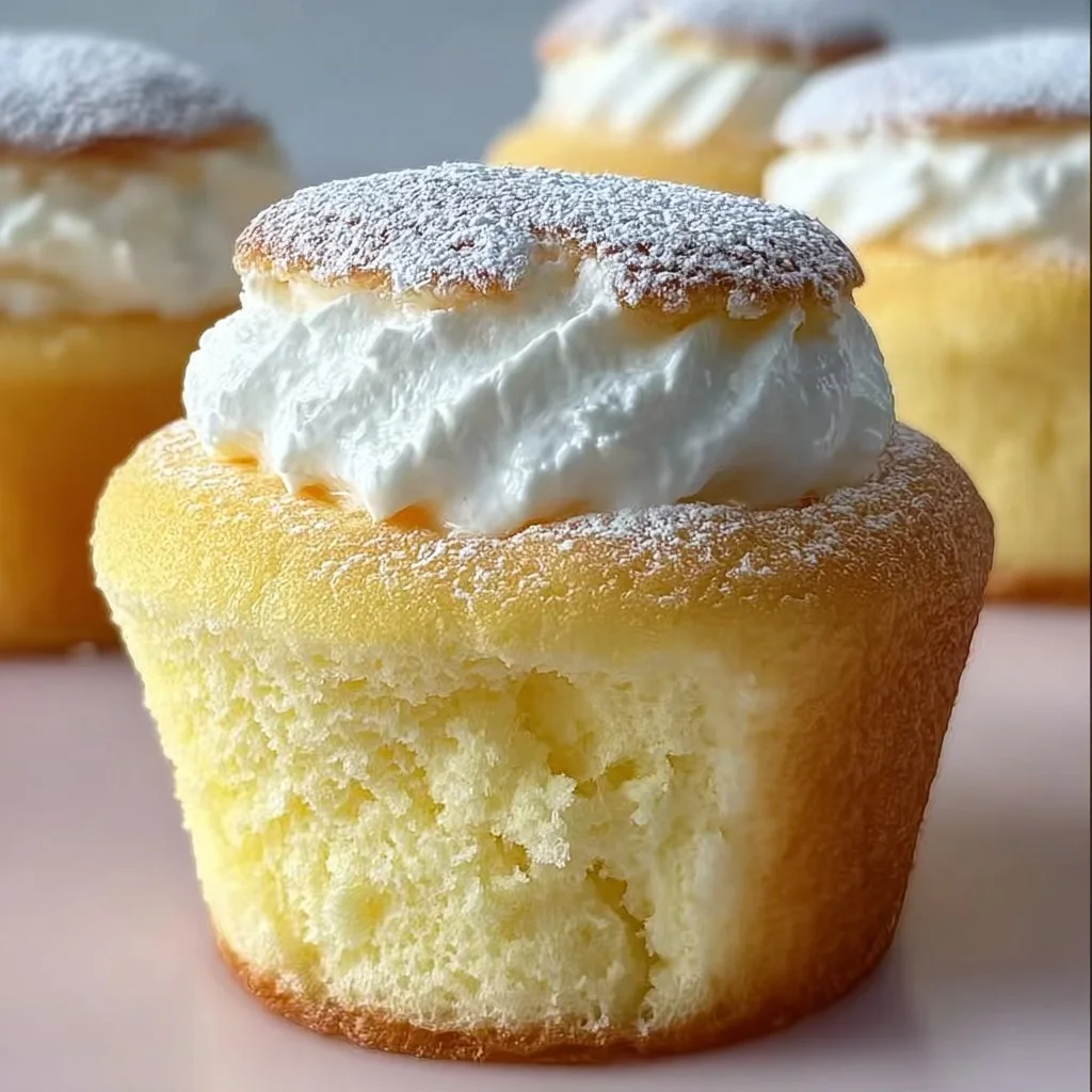 Fluffy Japanese Cotton Cheesecake Cupcakes to Wow Your Guests