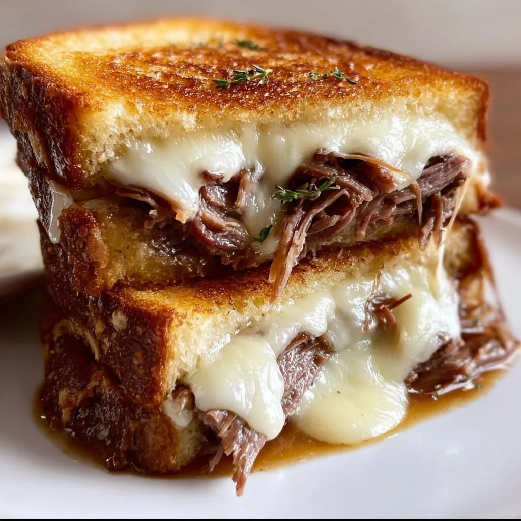 French Dip Grilled Cheese