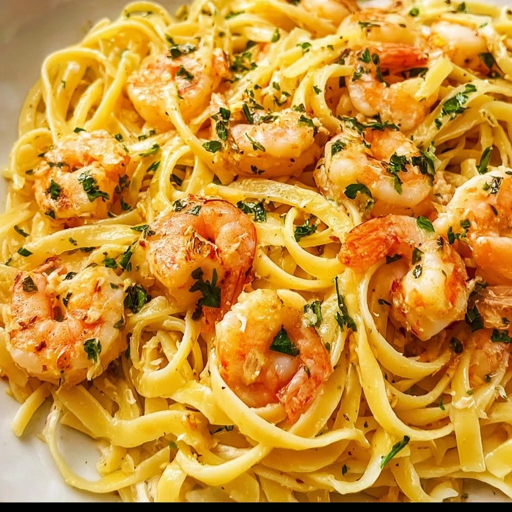 Garlic Butter Shrimp Pasta
