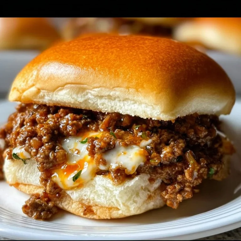 Gordon Ramsay's Philly cheesesteak sloppy joes served on a plate