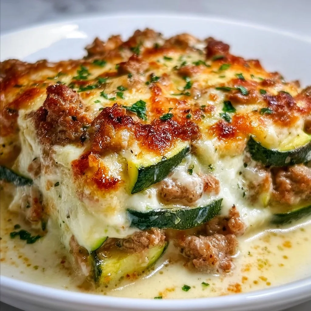 Ground Turkey Zucchini Casserole – Healthy Comfort Food Recipe