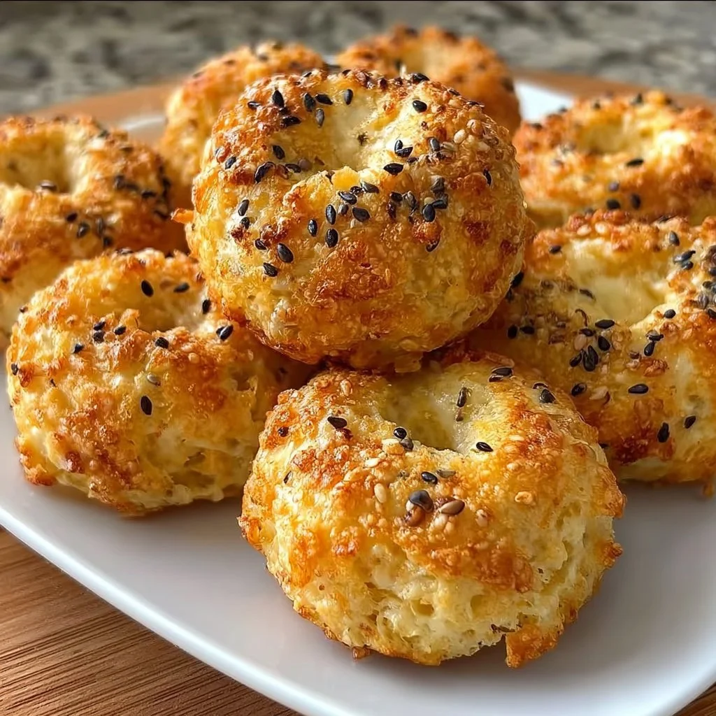 High-Protein Bagel Bites