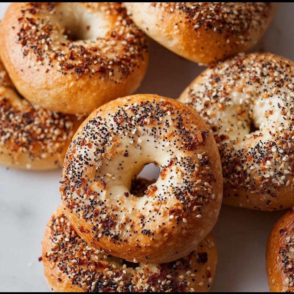Homemade High Protein Bagels