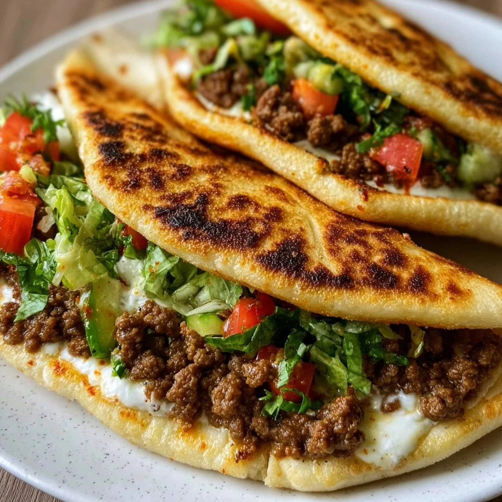 Mediterranean Ground Beef Pita Pockets You’ll Love!