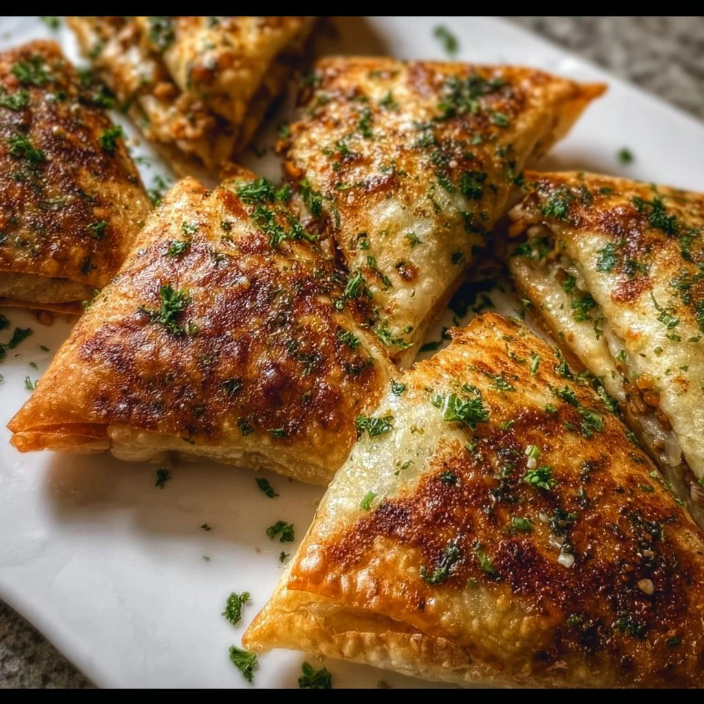 Moroccan Spiced Chicken Pastries