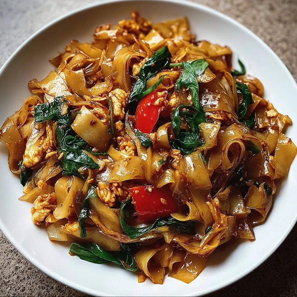 Street Style Thai Drunken Noodles