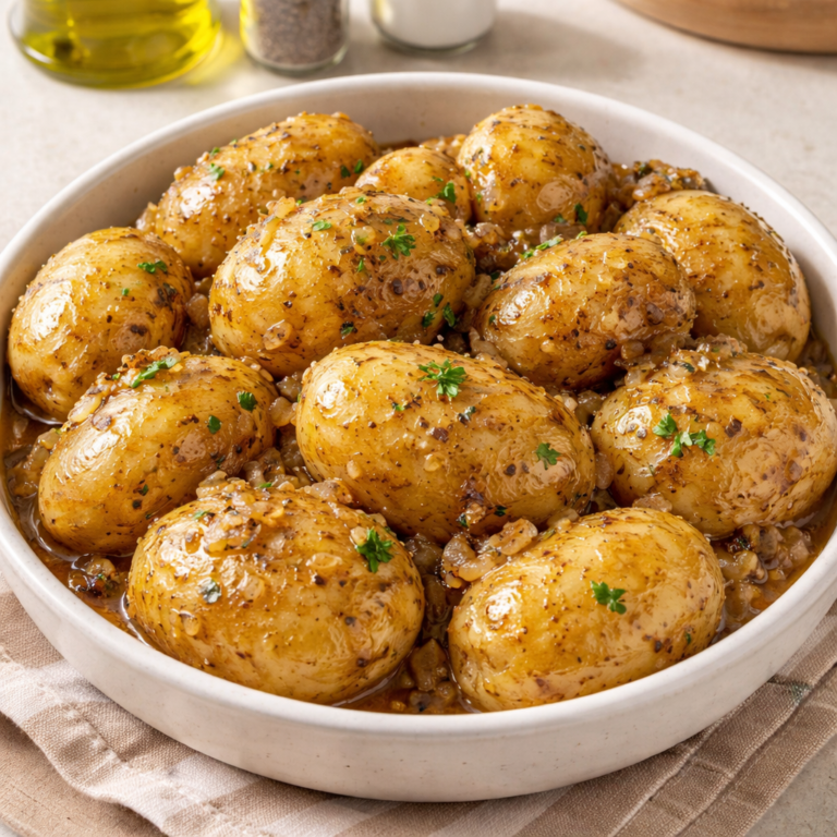Savory Slow Cooker Lipton Onion Potatoes for Effortless Delight featured photo