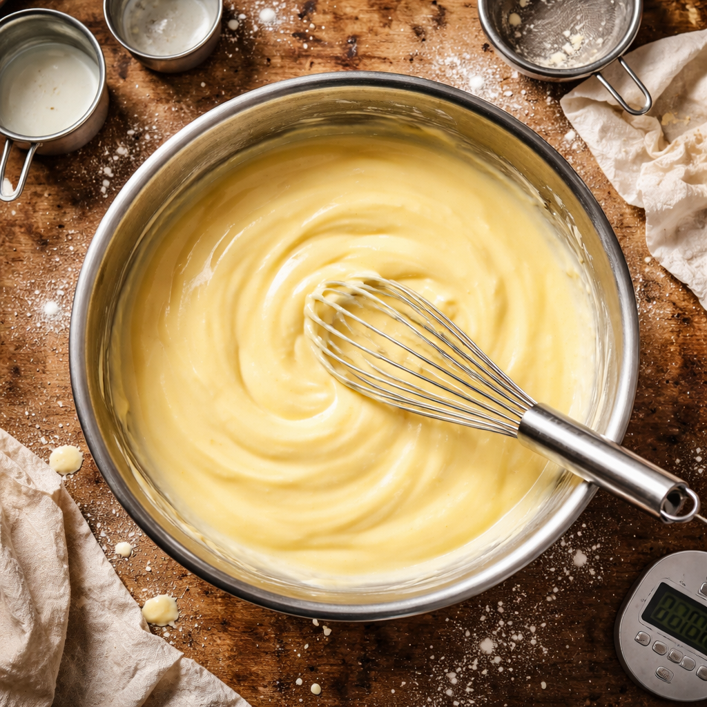 How to Make Perfectly Creamy Biscoff Banana Pudding at Home preparation photo