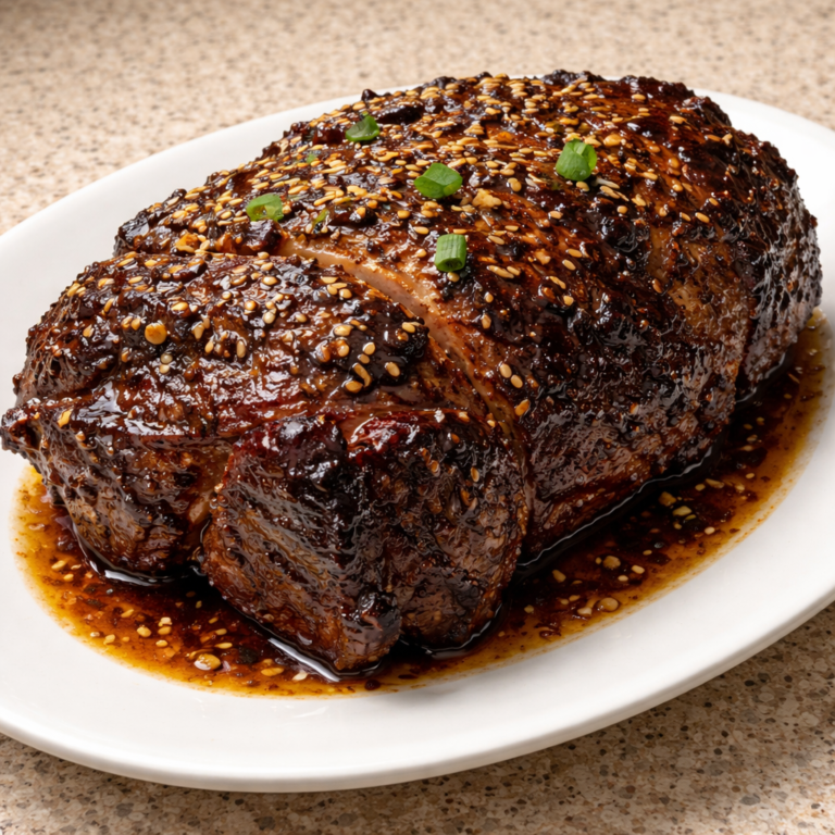 Asian Sticky BBQ Chuck Roast featured photo