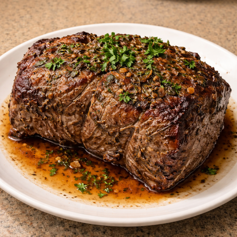 Slow-Cooked Herb-Infused Beef featured photo